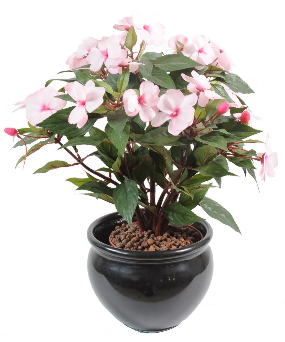 Artificial Impatiens BUSH