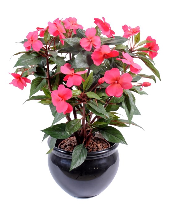Artificial Impatiens BUSH