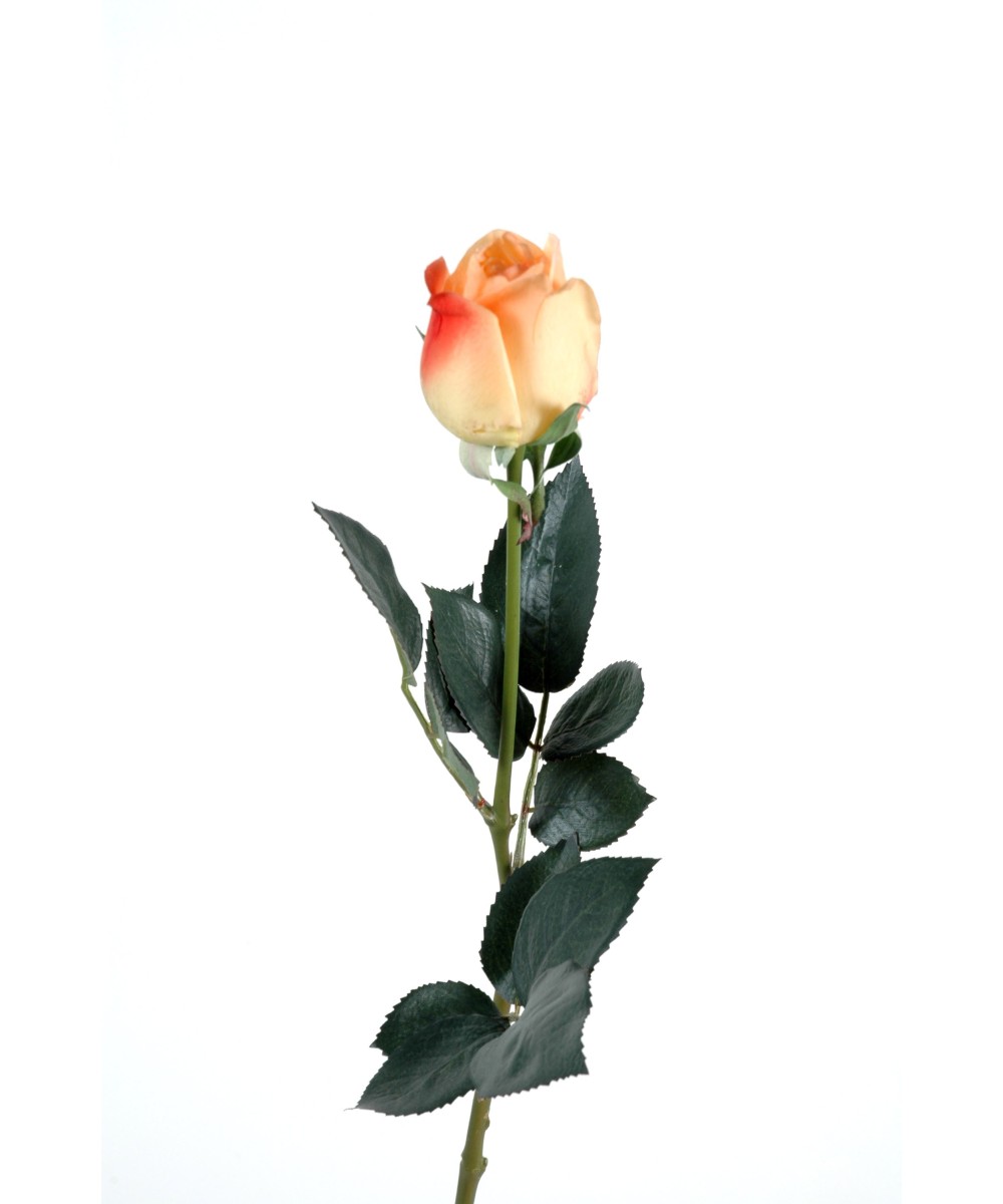 Artificial rose LISA BUD natural touch