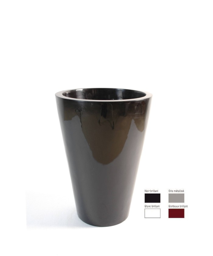 CONE POT LIGHT GREY