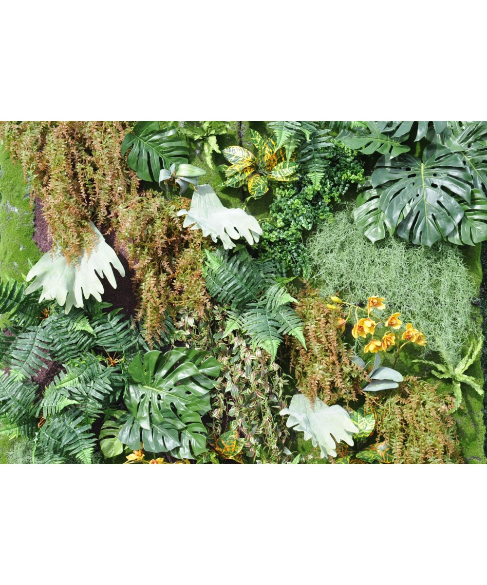 Artificial green wall PLANTS 200*200