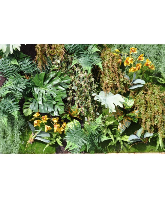 Artificial green wall PLANTS 200*200