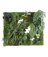 Artificial green wall PLANTS 130*110
