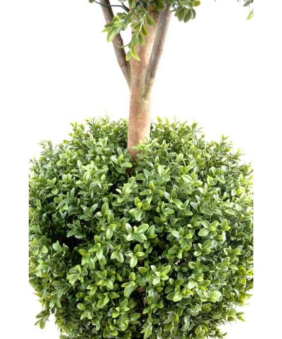 Artificial boxwood STEM DOUBLE BALL NEW
