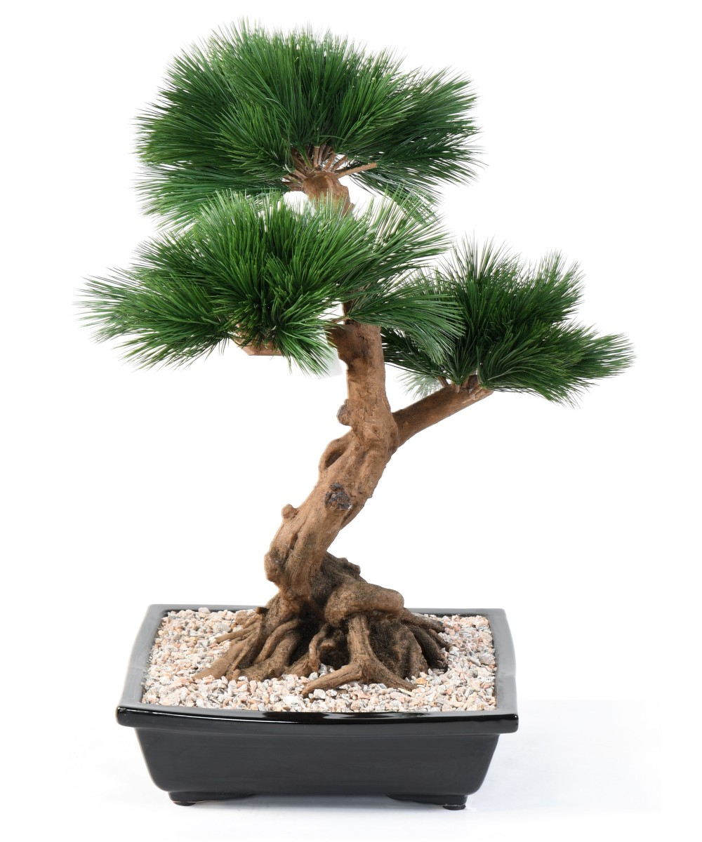 Artificial BONSAI PINE IN BOWL