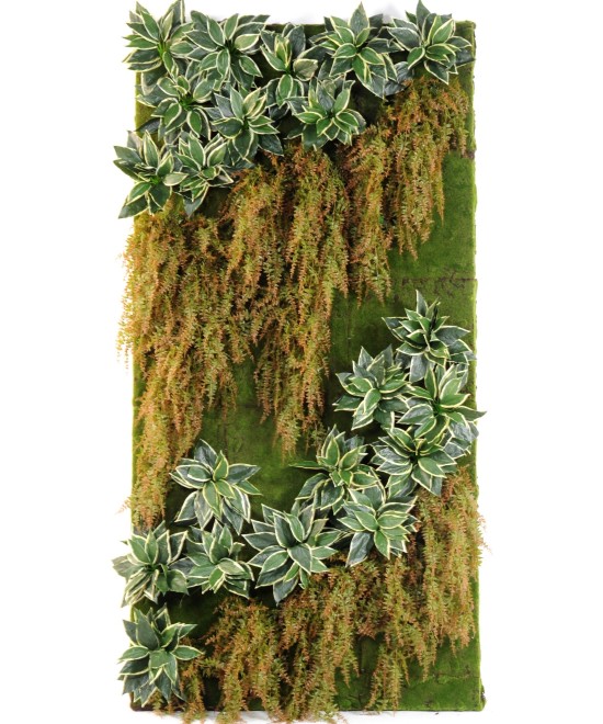 Artificial green wall HANGING FERN PLANT