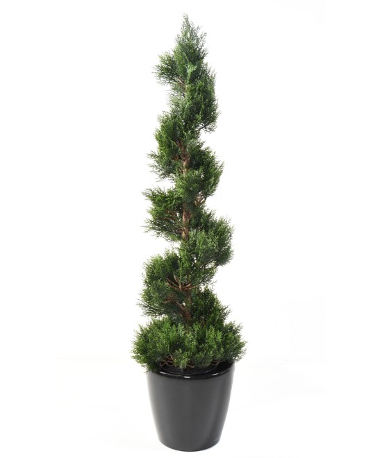 Kunstlik KÜPRES (juniperus vj) MINI UUS SUUR SPIRAAL