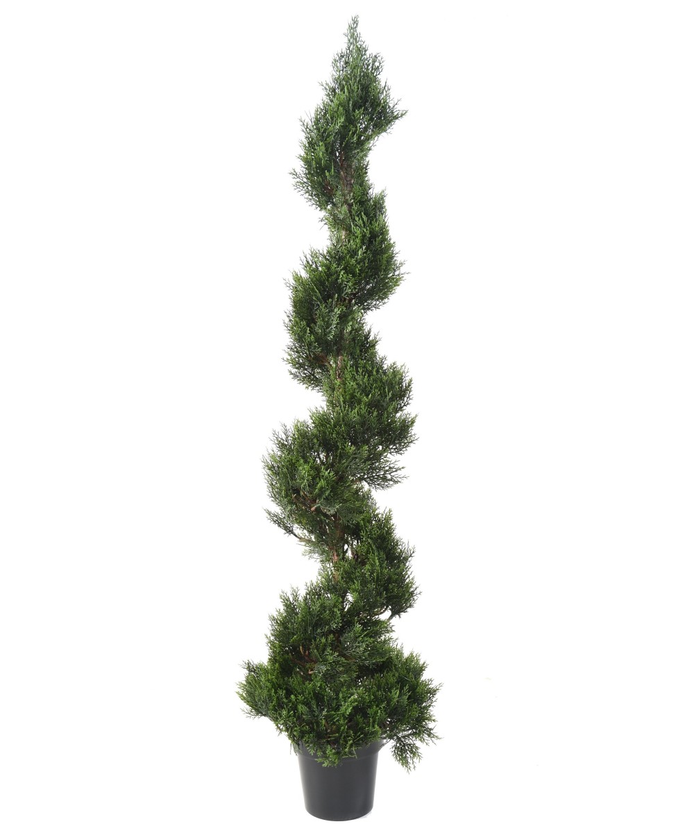 Kunstlik KÜPRES (juniperus vj) MINI UUS SUUR SPIRAAL