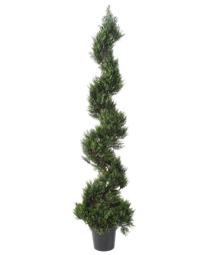 Kunstlik KÜPRES (juniperus vj) MINI UUS SUUR SPIRAAL