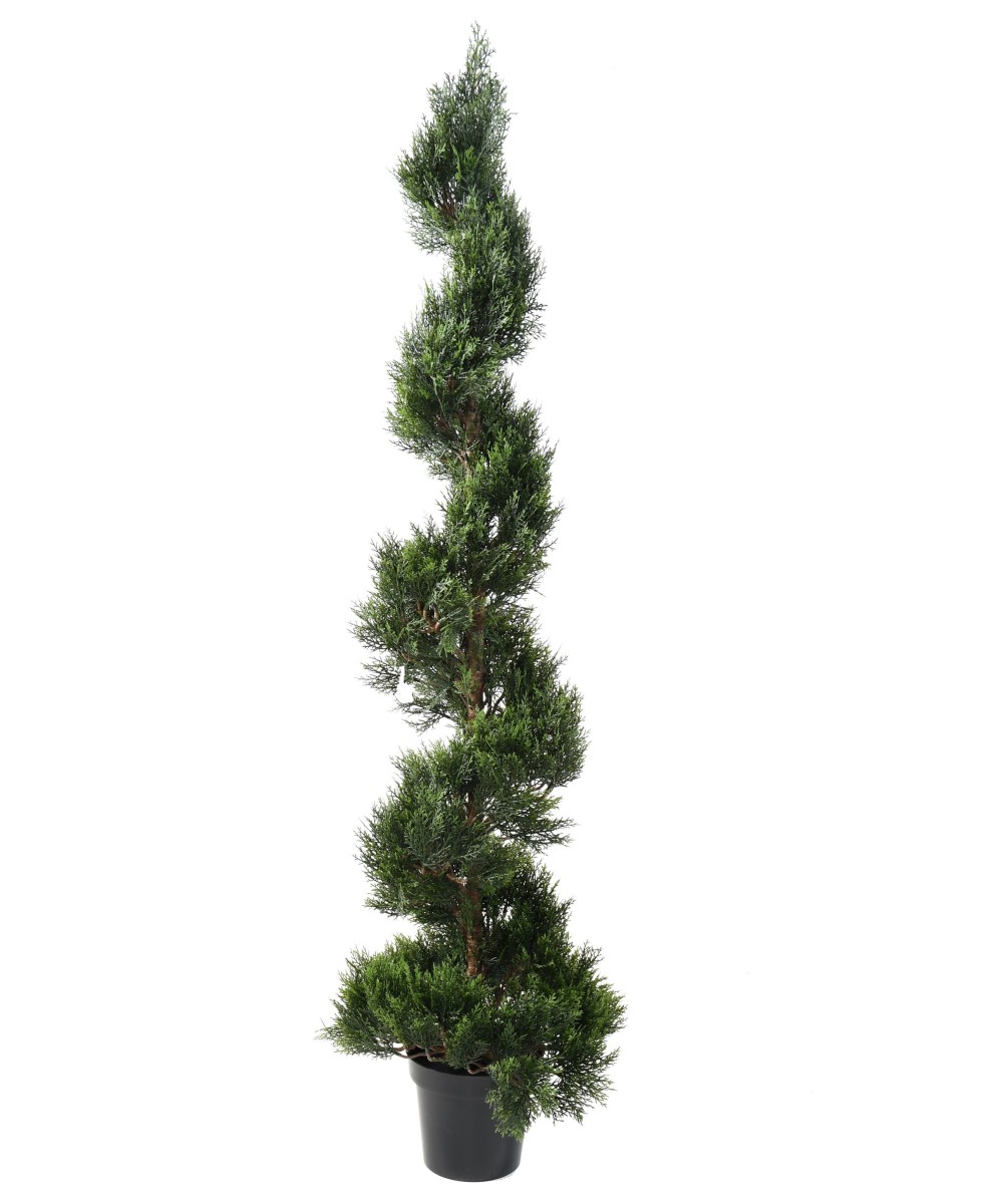 Kunstlik KÜPRES (juniperus vj) MINI UUS SUUR SPIRAAL