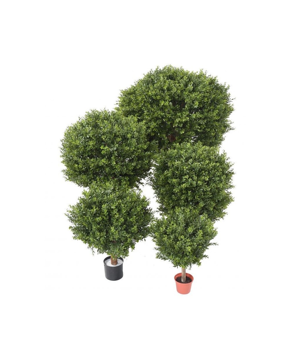 Artificial BOXWOOD BALL RED DAY UV