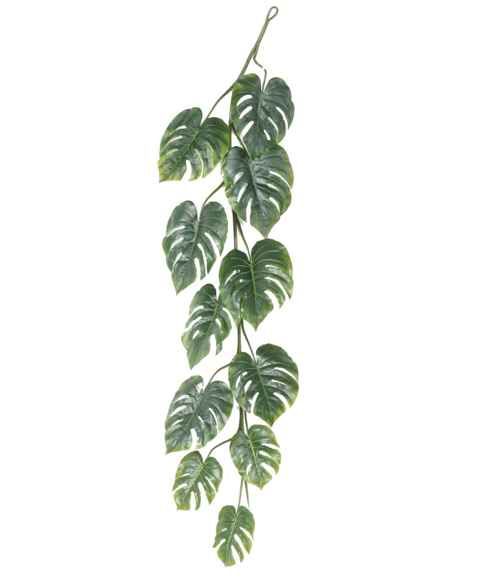 Artificial PHILODENDRON MONSTERA LARGE GARLAND