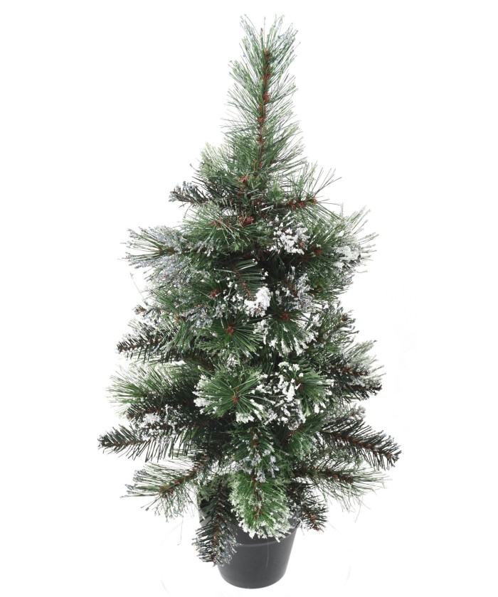 Artificial FROST FINLEY FIR MINI