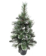 Artificial FROST FINLEY FIR MINI