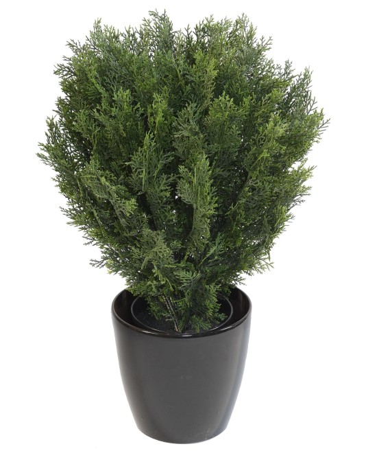 Artificial CYPRESS (juniperus vj) ROUND BUSH
