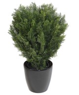 Artificial CYPRESS (juniperus vj) ROUND BUSH