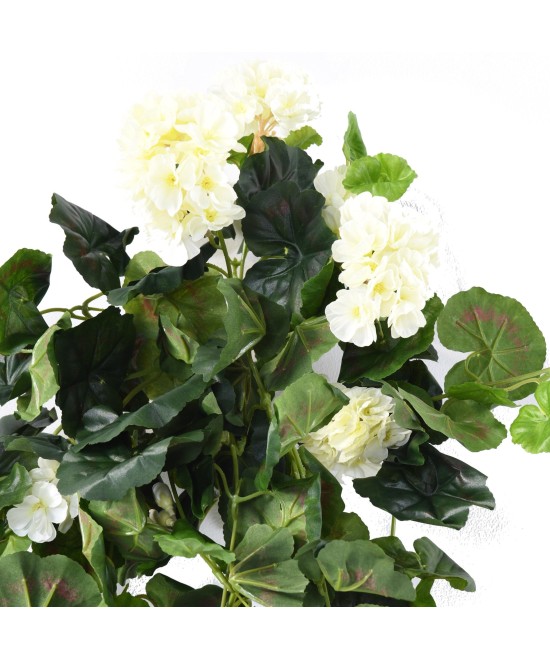 Artificial GERANIUM HANGING BUSH *136