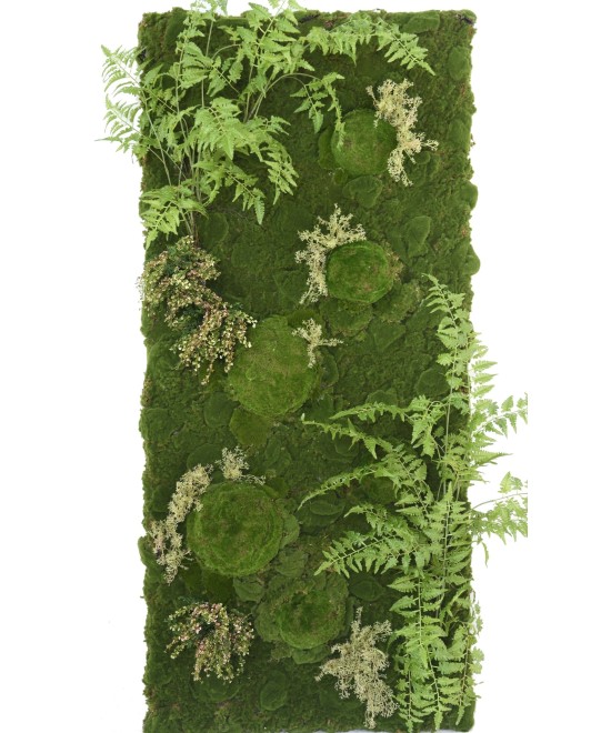 Artificial FERN MOSS GREEN WALL