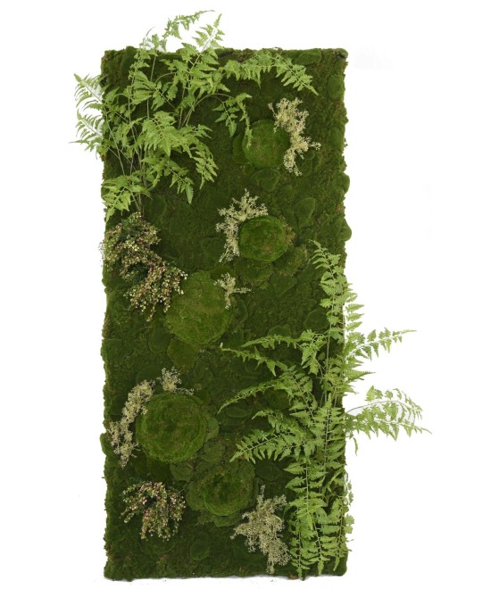 Artificial FERN MOSS GREEN WALL
