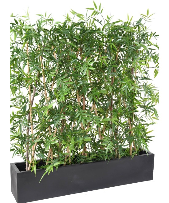 Artificial JAPANESE BAMBOO PLAST DENSE HEDGE UV IN PLANTER