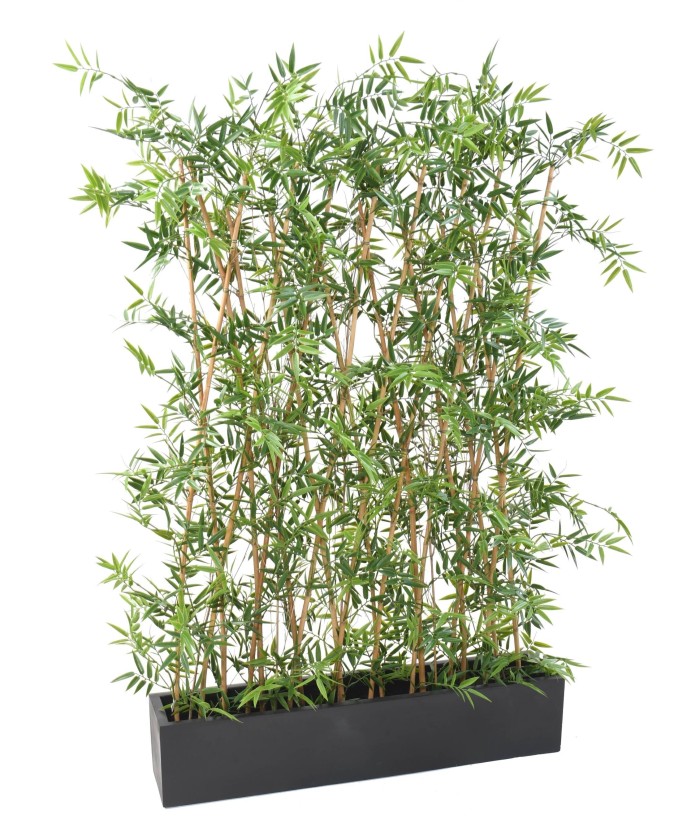 Artificial JAPANESE BAMBOO HEDGE IN PLANTER