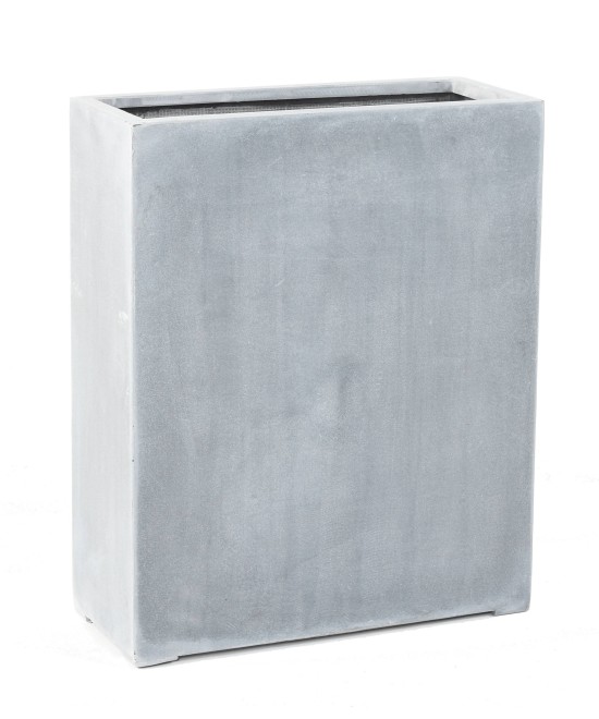 TALL PLANTER FIBER GREY