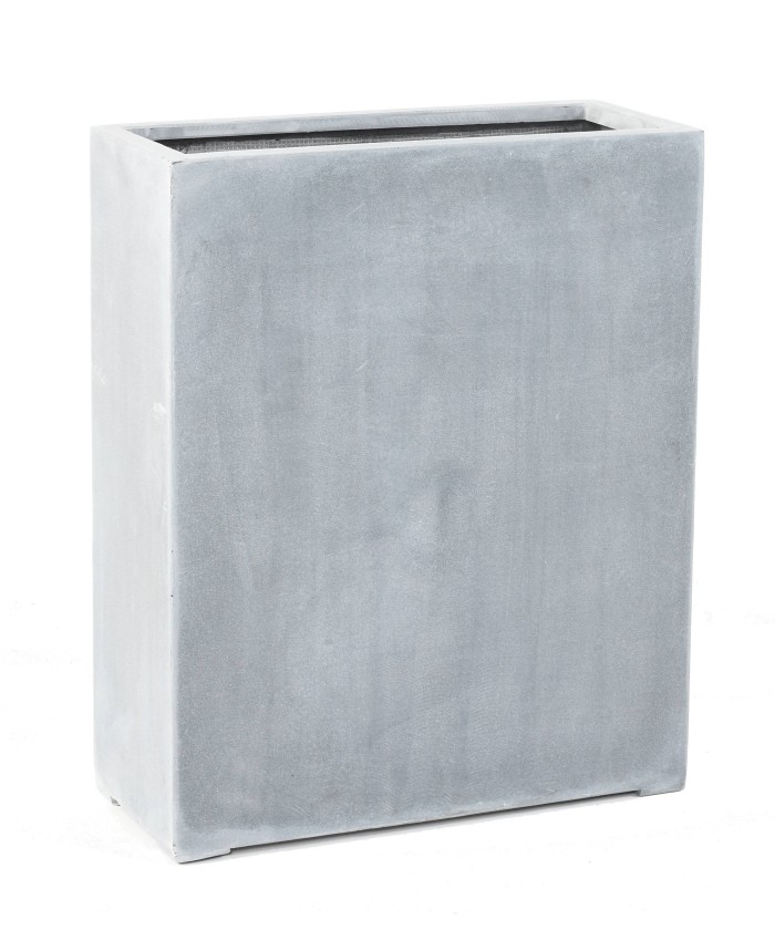 TALL PLANTER FIBER GREY