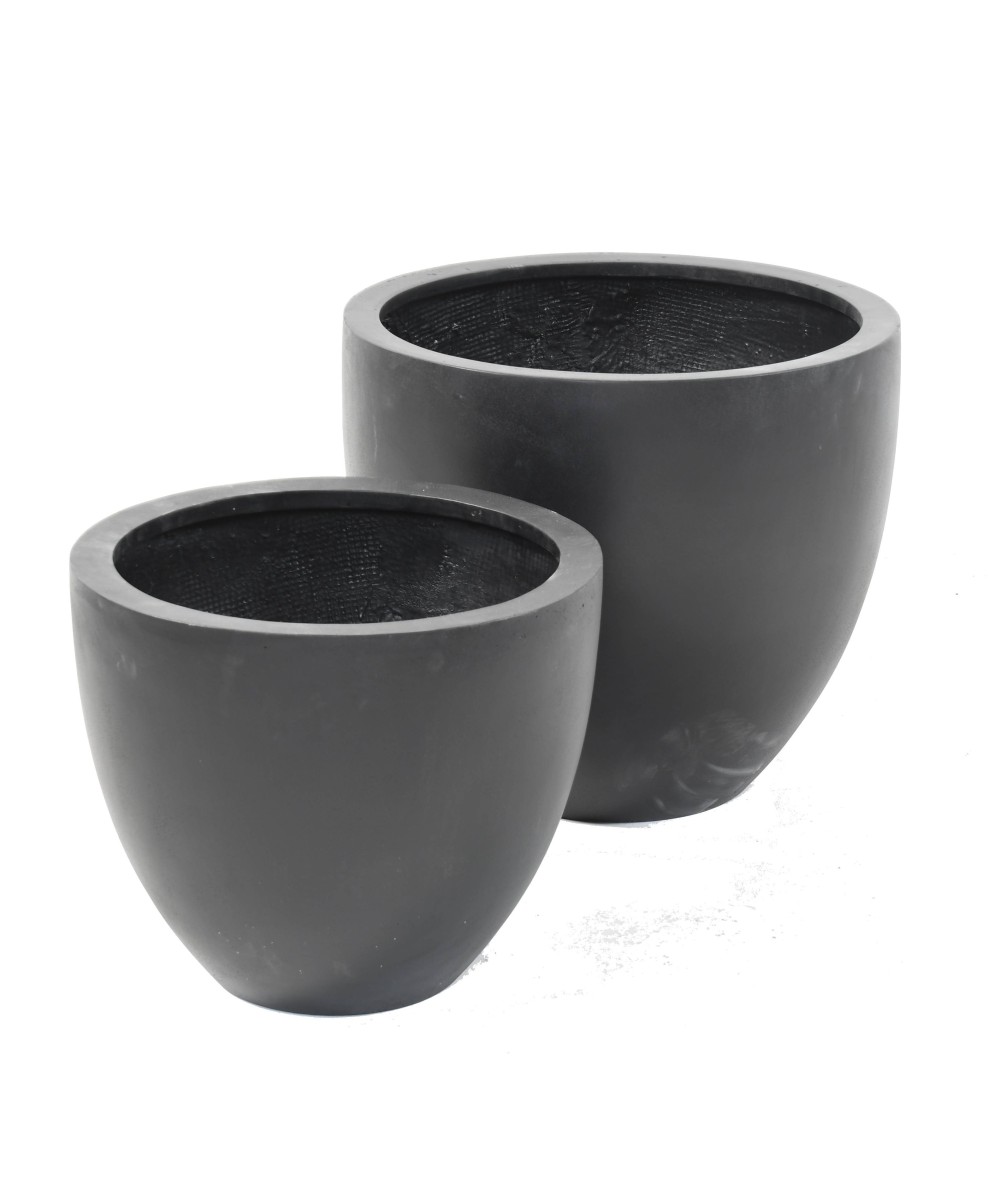 ROUND LOTUS FIBER BLACK