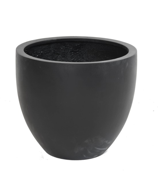 ROUND LOTUS FIBER BLACK