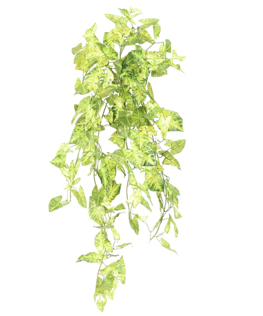 Artificial SYNGONIUM MINI HANGING BUSH 80