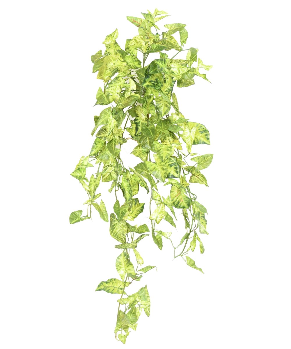 Artificial SYNGONIUM MINI HANGING BUSH 80