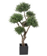 Kunstlik mitmepealine bonsai oliivipuu