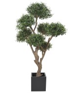 Artificial BONSAI OLIVE TREE MULTI HEAD