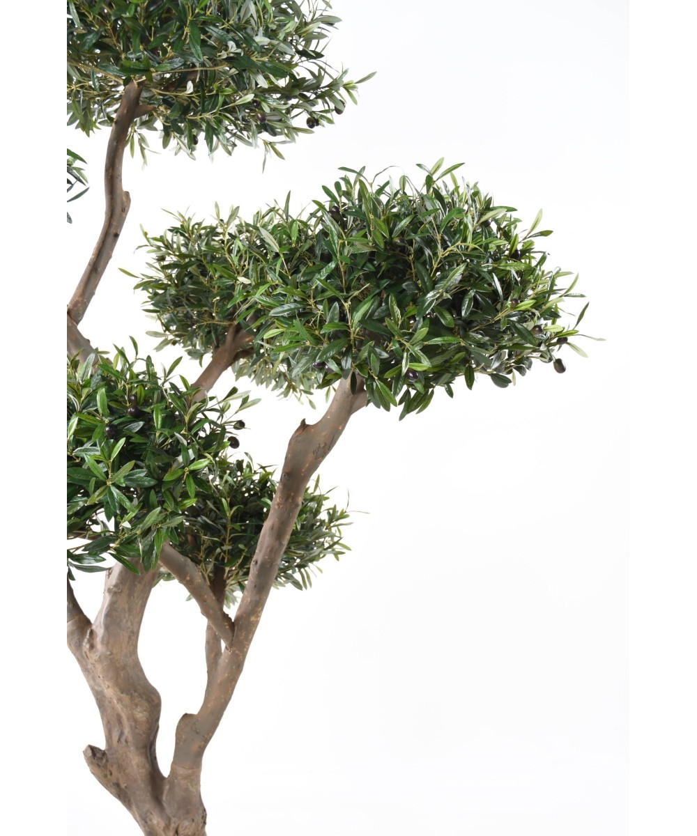 Kunstlik mitmepealine bonsai oliivipuu