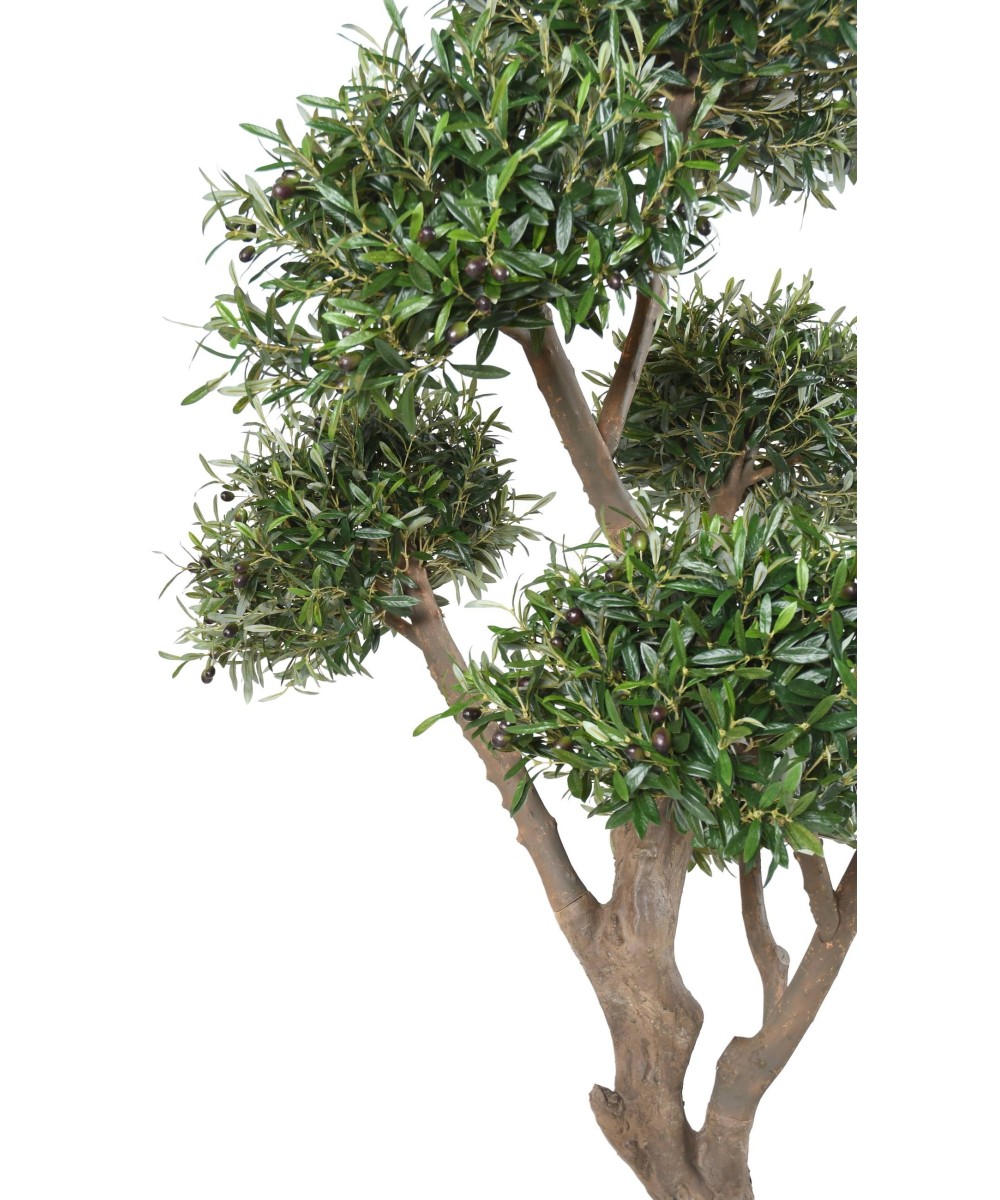 Kunstlik mitmepealine bonsai oliivipuu