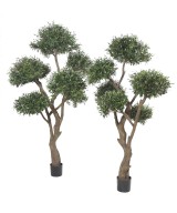 Kunstlik mitmepealine bonsai oliivipuu