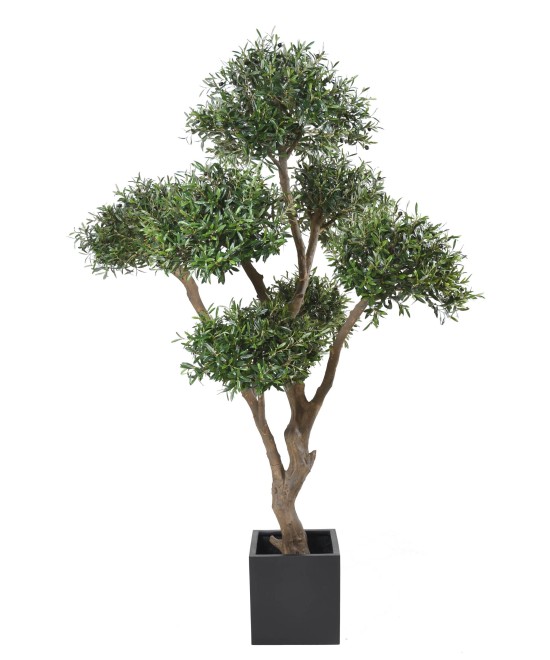 Artificial BONSAI OLIVE TREE MULTI HEAD