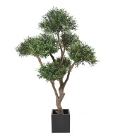 Artificial BONSAI OLIVE TREE MULTI HEAD