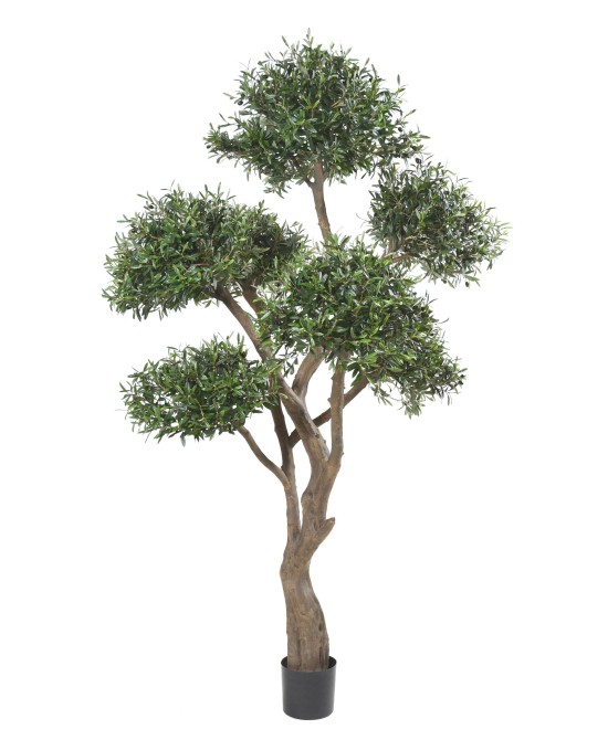 Artificial BONSAI OLIVE TREE MULTI HEAD
