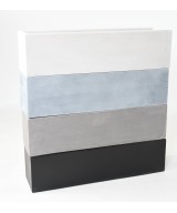 TROUGH PLANTER FIBER 100 GREY