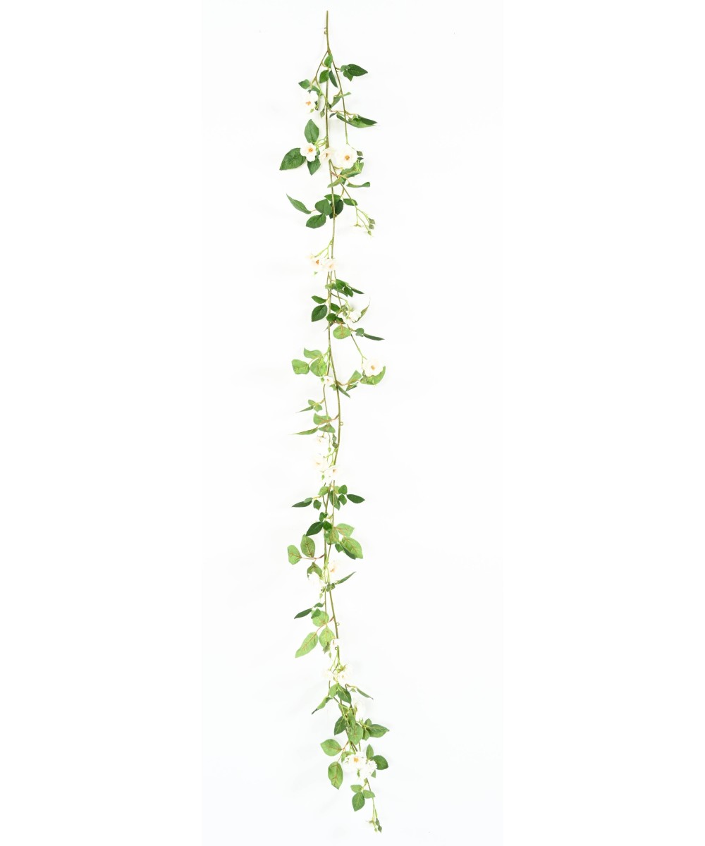 Kunstroos MINI vanik