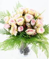 Artificial BOUQUET of Pink Roses