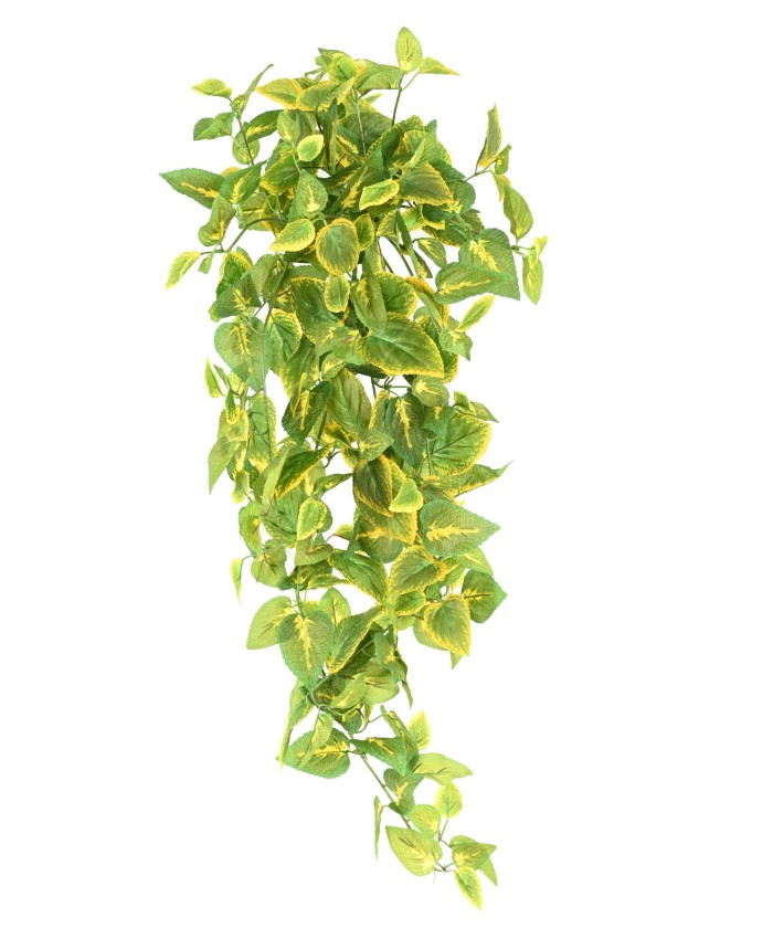 Artificial COLEUS HANGING BUSH 75