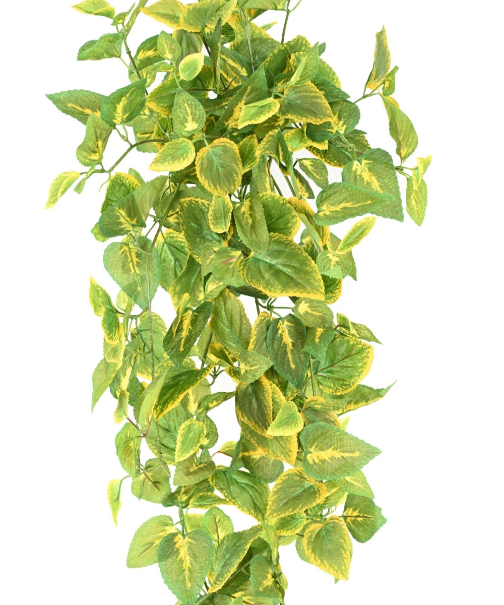 Artificial COLEUS HANGING BUSH 75