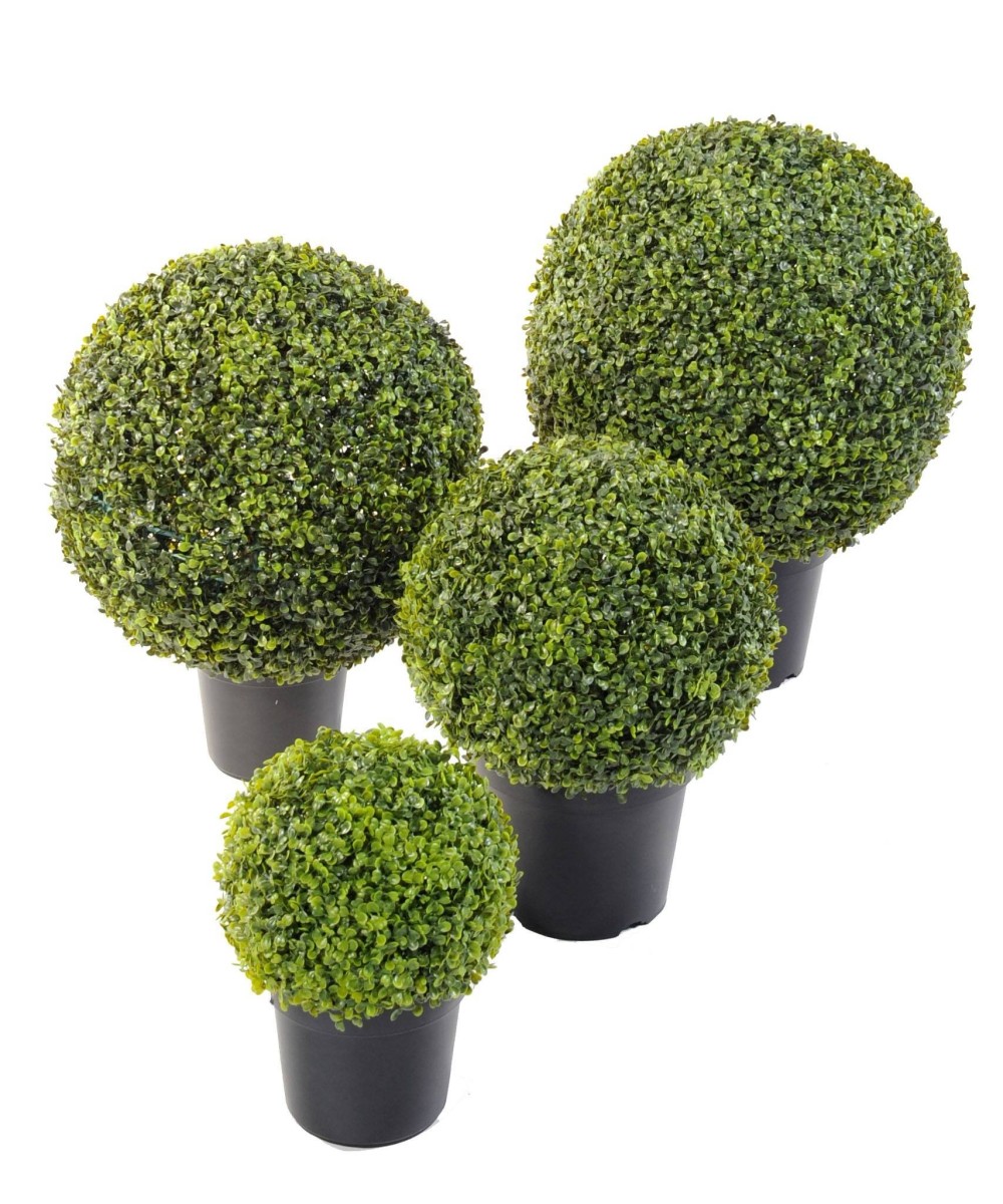 Artificial boxwood BALL POT