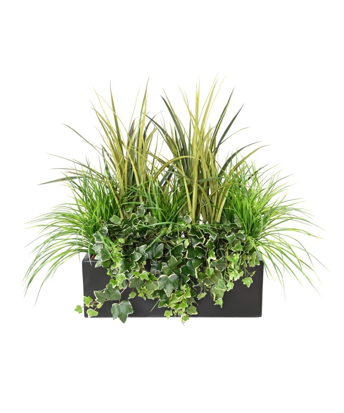 Artificial GRASS TROUGH PLANTER 2