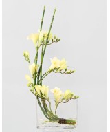 Artificial WHITE FREESIA BOUQUET