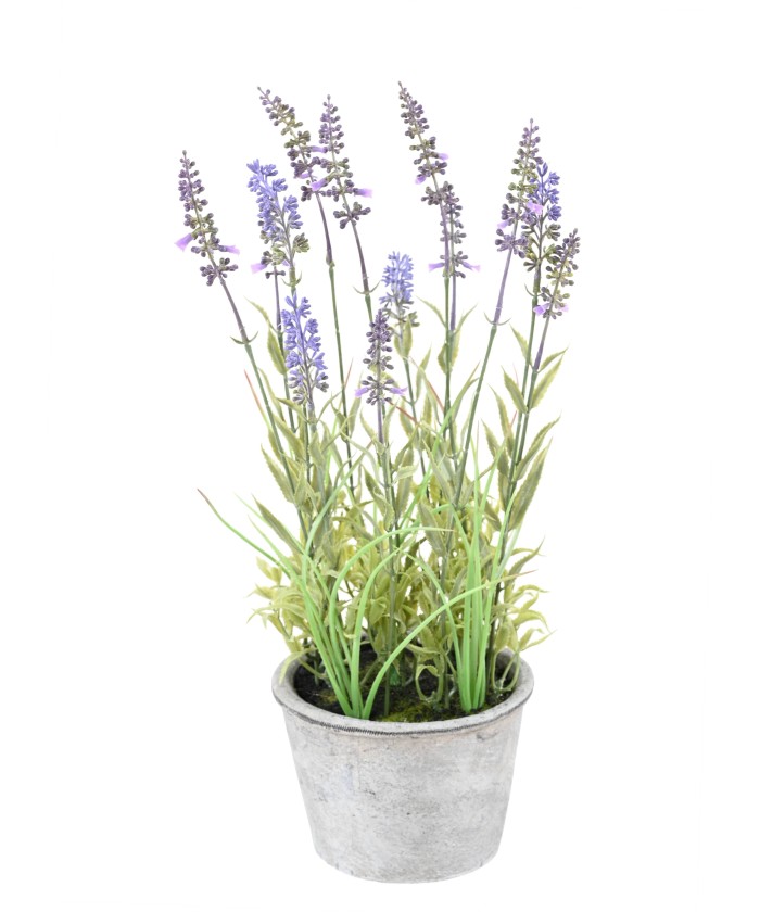Kunstlik LAVENDEL dekoratiivpott
