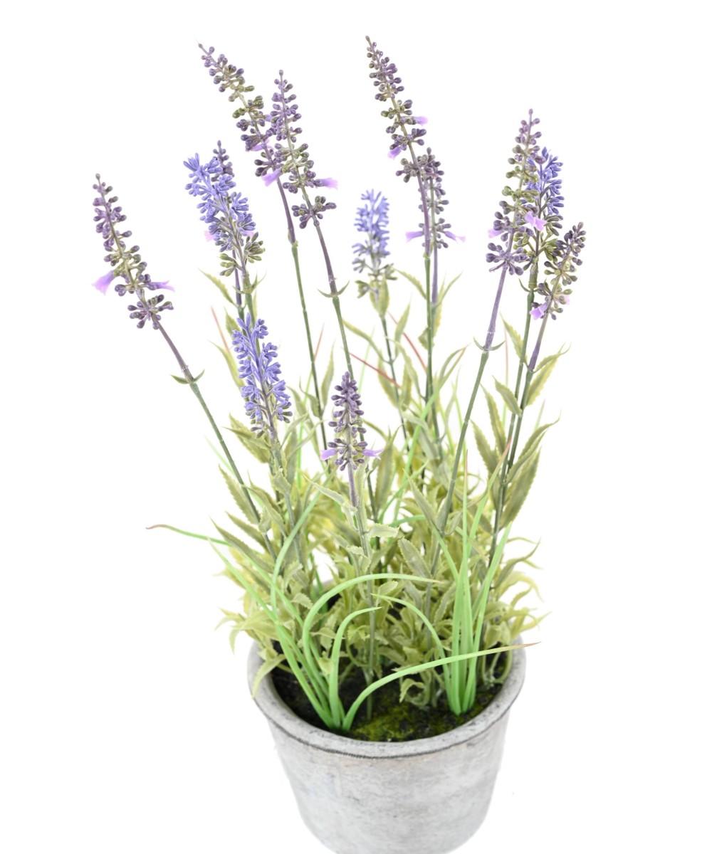 Kunstlik LAVENDEL dekoratiivpott