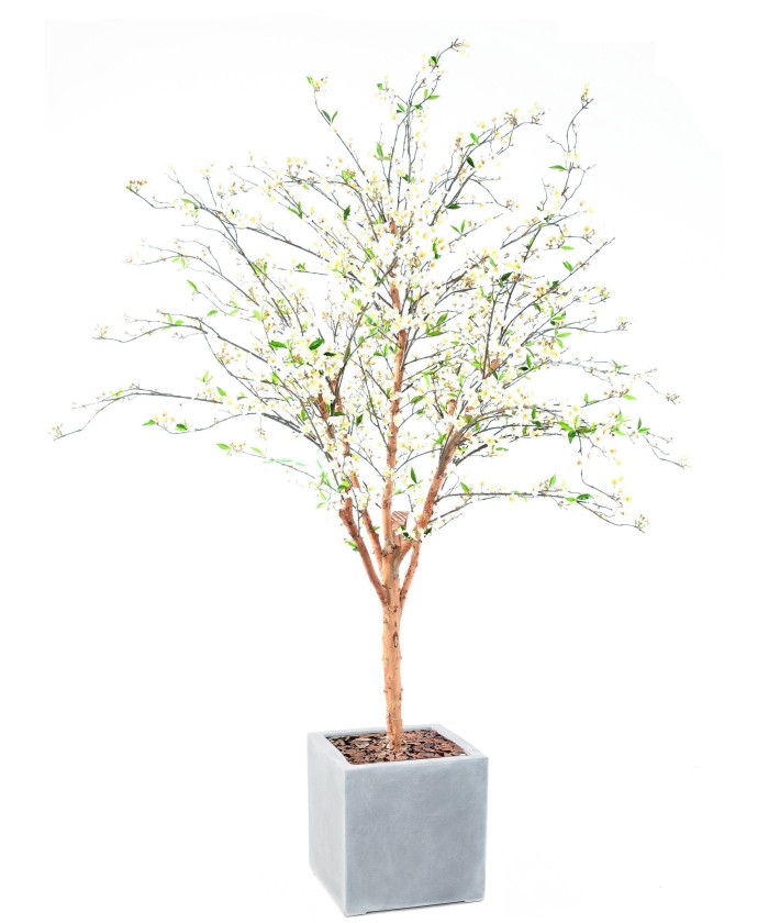 Artificial LARGE CHERRY BLOSSOM IN CUBIC FIBER